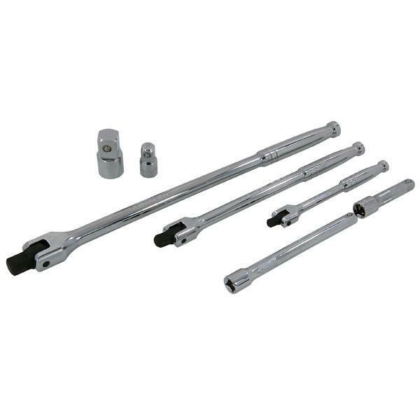 Breaker Bar Set 7pcs Flex Handle