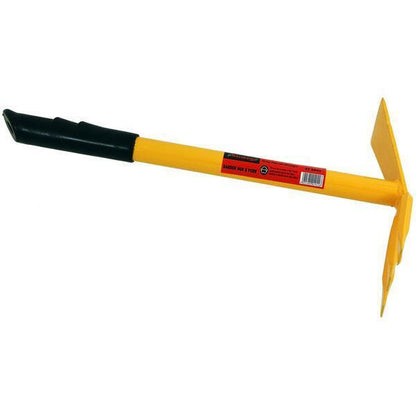 Garden Hoe & Fork - Yellow With Black Handle