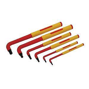 VDE Hex Allen Key Set 1000Volt Insulated 2.5,3,4,5,6,8mm Hybrid