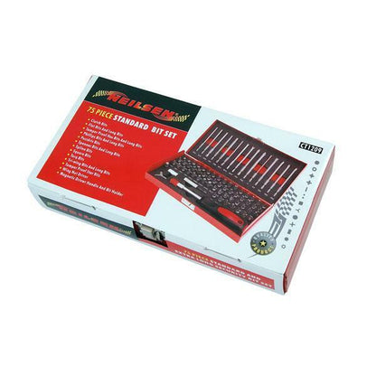 75pcs Standard / Extra Long Security Fittings Bits Set