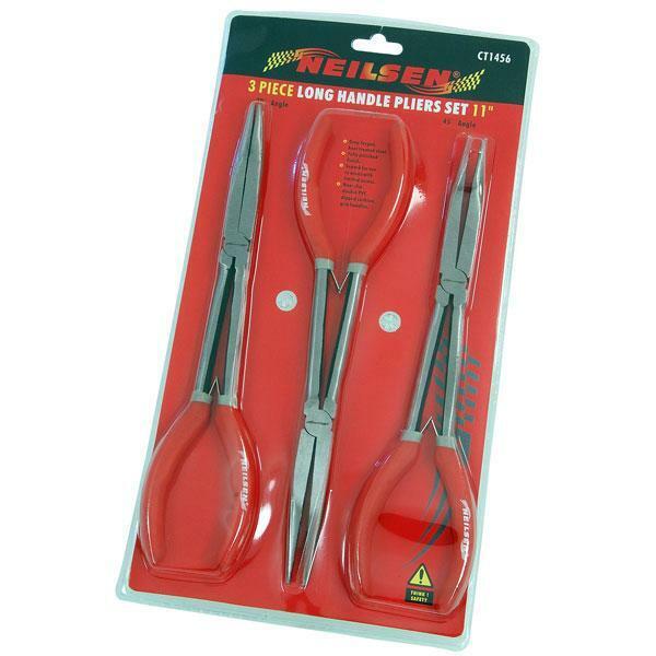 Long Nose Pliers 3pc 11 inch Mechanics Engineers