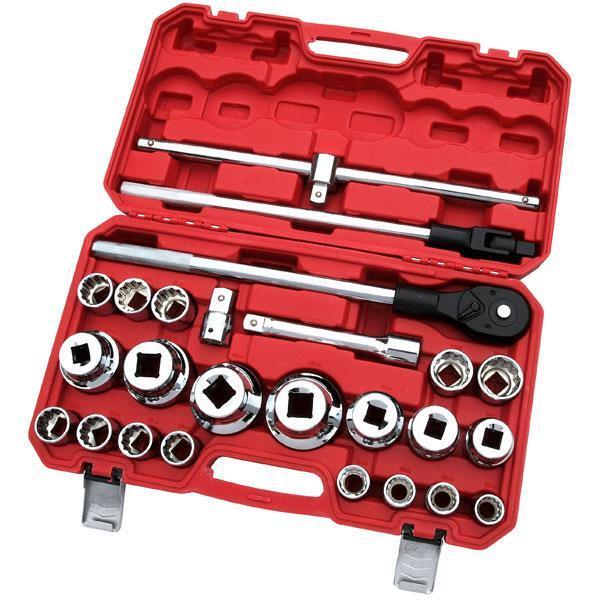 3/4" Dr Socket Set  21-36mm 25pc  Truck HGV Car Van etc