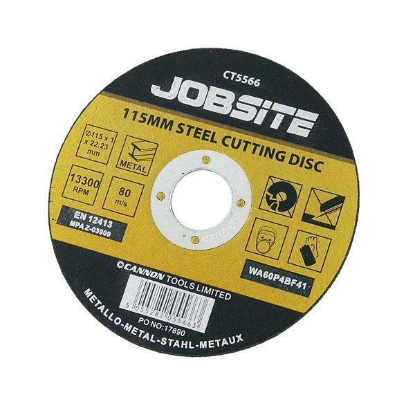 Steel Cutting Discs - 50pc 115mm In Tin