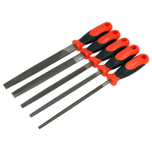 File Set - 5 piece 8 inch Steel 200 mm Steel File Set