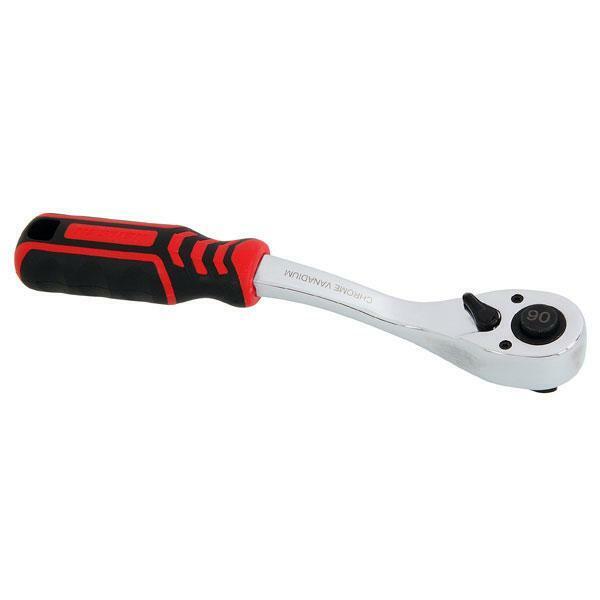 Quick Release Ratchet, 90 Tooth, 1/2" Drive /