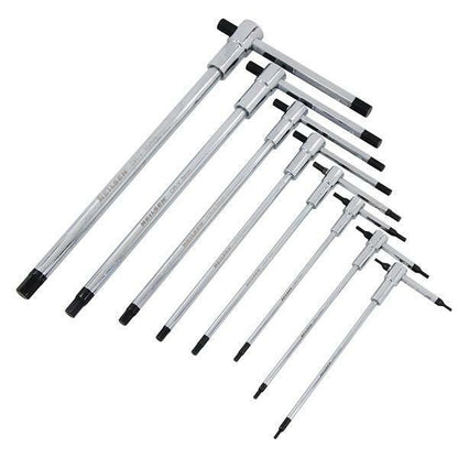 8pcs Sliding T-handle Hex Wrench Set 2-10mm