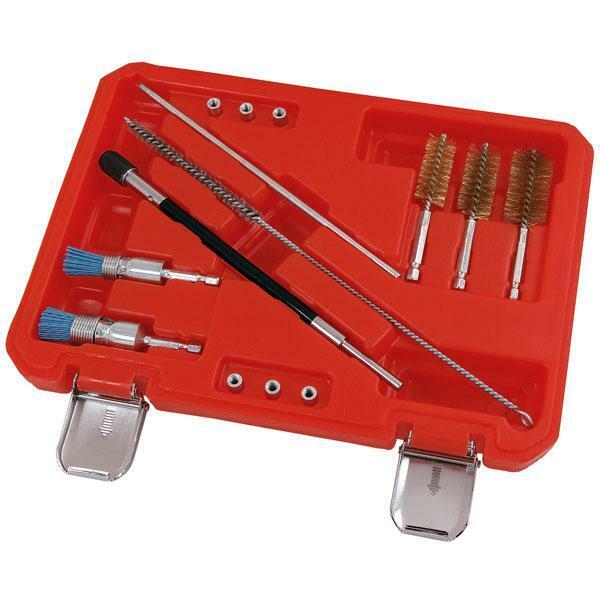 Universal Injector Seat Cleaning Set Brush & Injectors