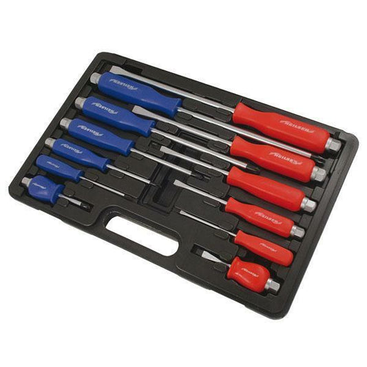 Screwdriver Set 12 Piece Heavy Duty Garage Tools