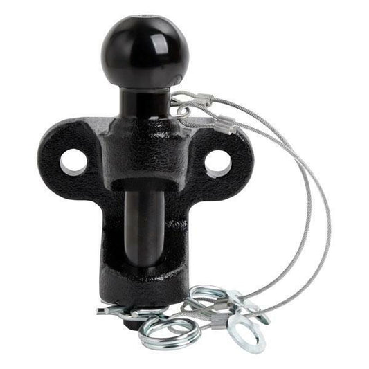 Ball and Pin Towing Coupling 3.5 ton Black Tow Hitch