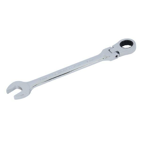 Spanner Flexi Head Ratchet 19 mm Geartech