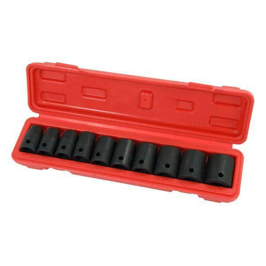 Socket Set - 11 Piece 1/2 inch Regular Impact Chrome