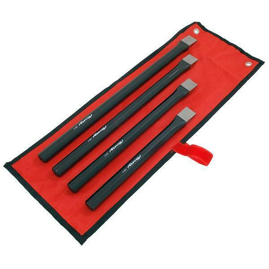 4 Piece Cold Chisel In Pouch