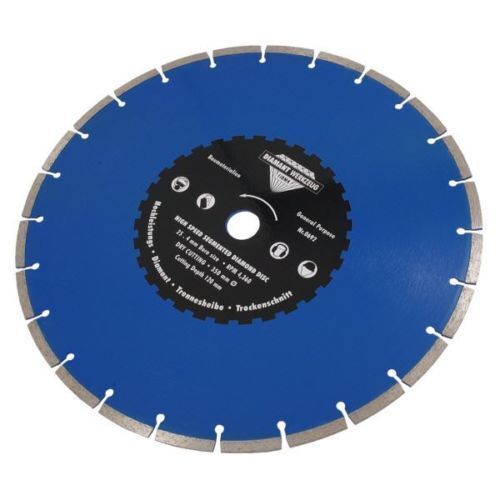 5 x 14" 350mm Diamond Cutting Disc Blade Premier Wet Dry Cutting Tool