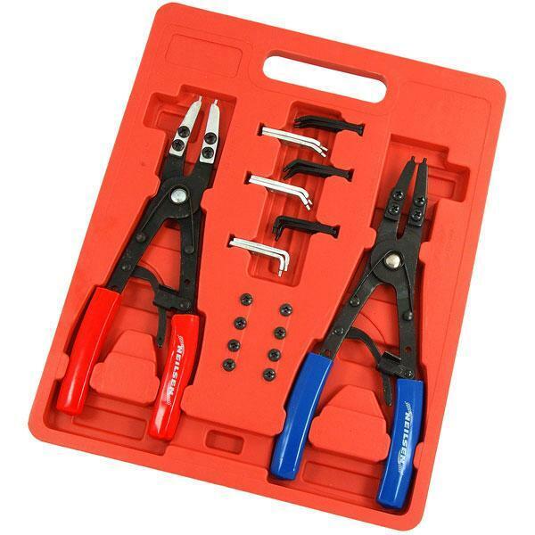 Circlip / Snap Ring Pliers - 2 Piece Set, Extra Long