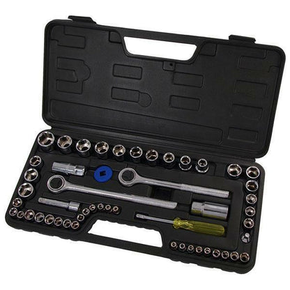 Socket Set 52 Piece 1/4" 3/8"1/2" Drive