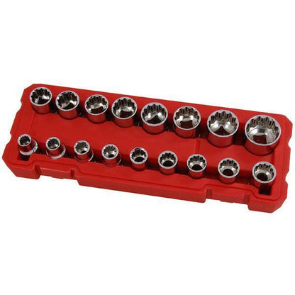Socket Set - 17 Piece 1/2in. Drive In Bmc