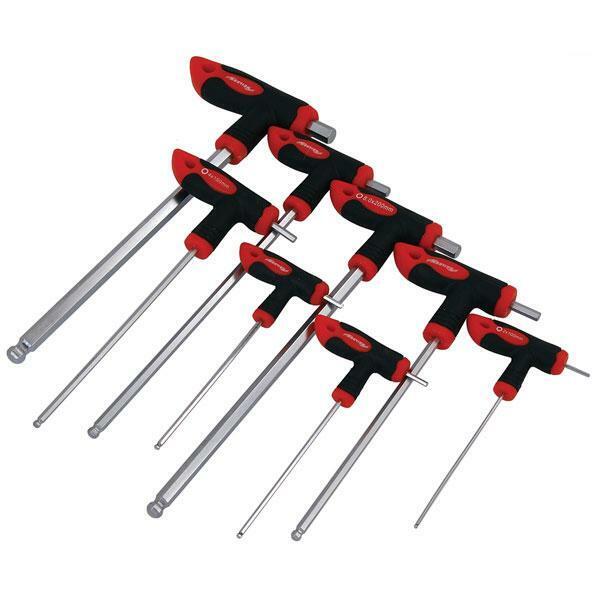 T Handle Hex Allen Keys Set Metric 8pcs Wrench