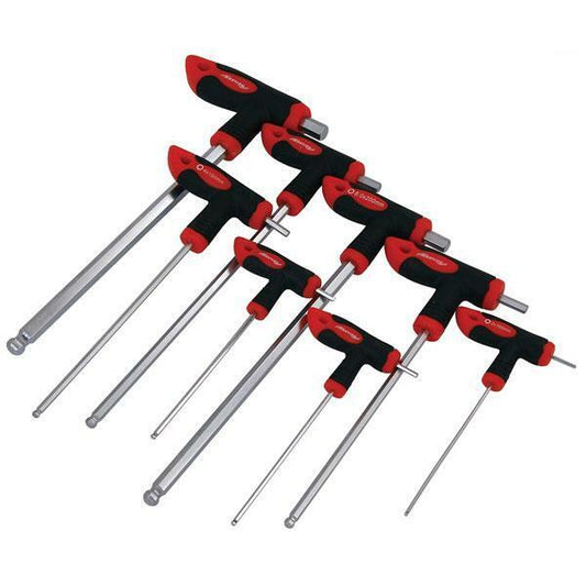 T Handle Hex Allen Keys Set Metric 8pcs Wrench