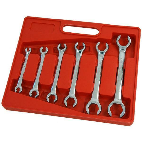 Flare Nut Wrench Set - 6 Piece / Heavy Duty Mechanics