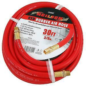 Rubber Air Hose Line 3/8" x 30ft. Working Pressure 300psi