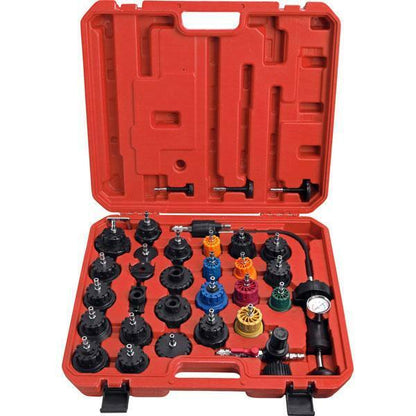 Radiator And Cap Pressure Test Kit 32 Pcs