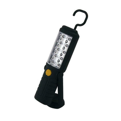 LED work light / camping torch with 28 + 5 LEDS hook