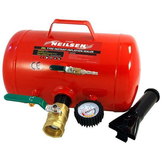 Tyre Bead Blaster, Pneumatic, 20L Volume