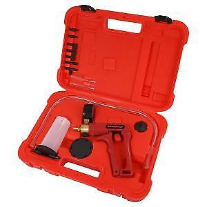 Portable Brakes Bleeding Bleeder Vacuum Pump Tool Kit And Gauge