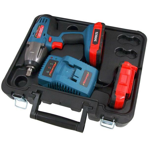 Cordless Soft Grip Impact Wrench - 24v Li-ion Battery