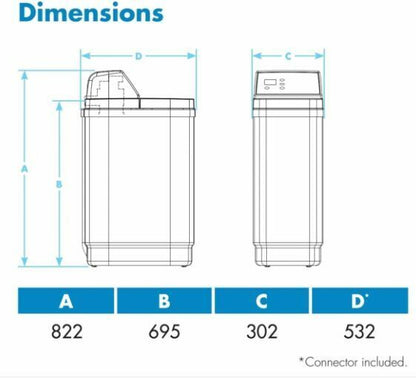 Tapworks 14L Water Softener INC INST KIT for 1-9 People - NSC14PRO