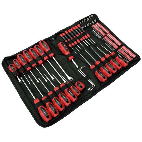 106 Piece Screwdriver Bits Set with storage pouch