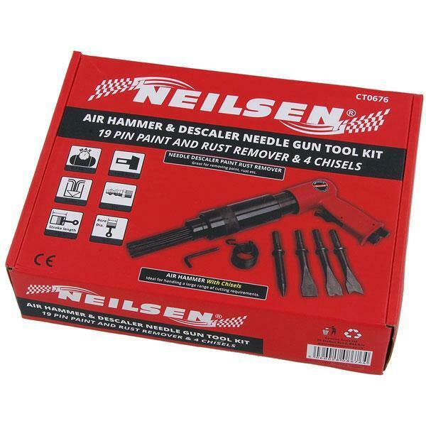 150mm Air Hammer Drill Descaler Needle Kit