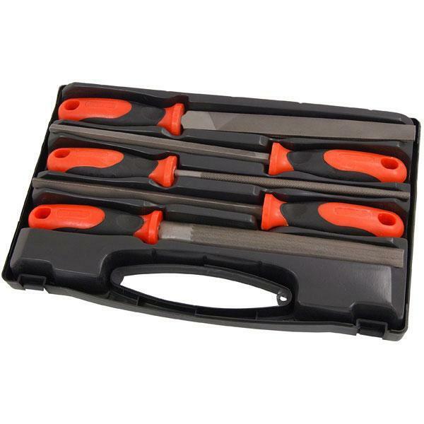 File Set - 5 piece 8 inch Steel 200 mm Steel File Set