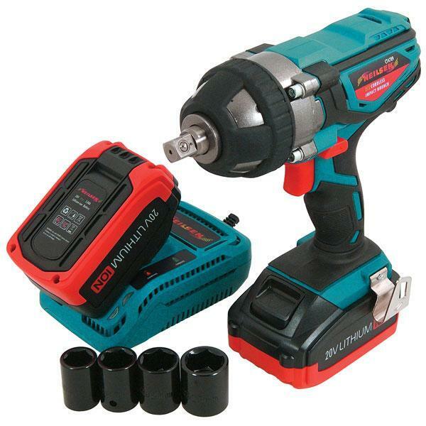 20 volt 1/2" Dr cordless 350Nm Torque Impact Wrench