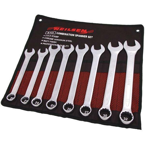 8pc Comination Spanner Set Cold Stamped