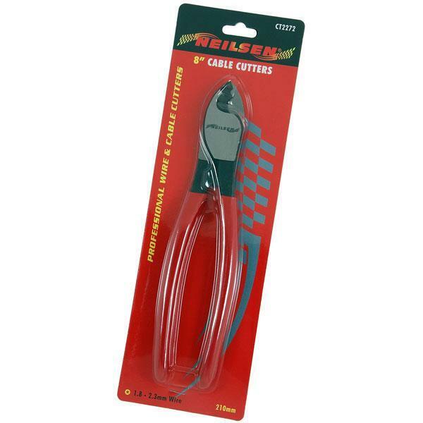 Wire Cable Cutter Pliers 8 inches With Red Handle