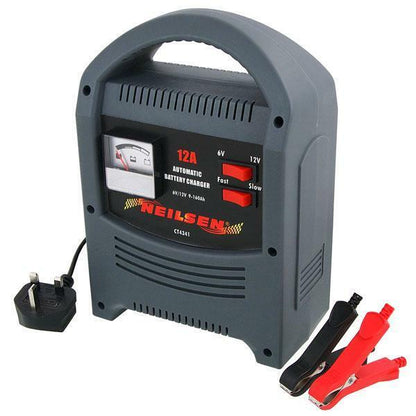 12a Battery Charger Automatic 230v input 6 & 12v output