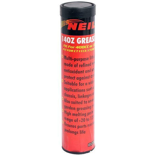 14oz Grease Cartridge For 400cc or 500cc Grease Guns