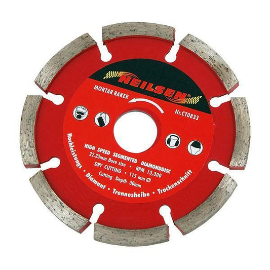 115 mm 4.5 Inch Mortar Rake Blade Diamond Disc