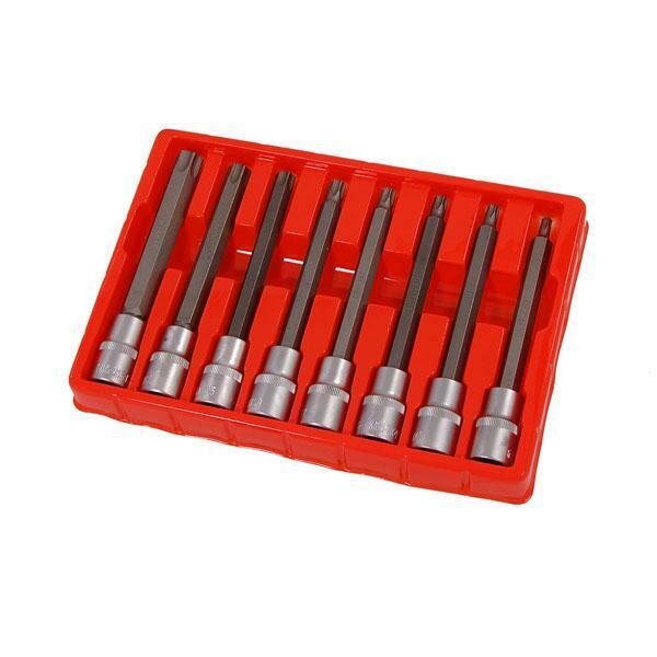 Star Bit Set - 8 piece 1/2 drive Extra Long