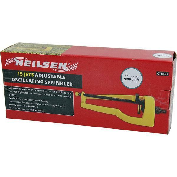 15 Jets Adjustable Oscillating Sprinkler