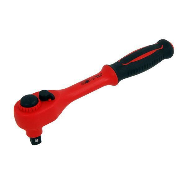 Injection Insulated Reversible Ratchet Handle 1/2''