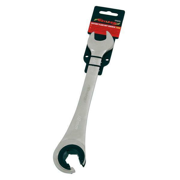 Ratchet/Standard Open End Flare Nut Wrench Spanner 18mm