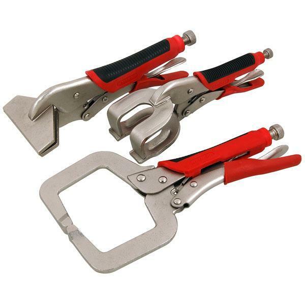 3 pc Welding Clamp / Locking Pliers Set