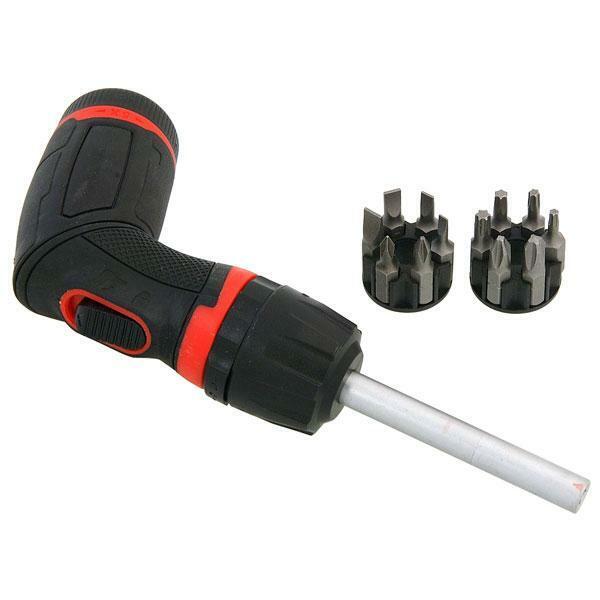 13 pieces 5 Speed Ratchet Screwdriver Bit Set