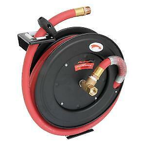 Open framed 20' x 1" Auto-retractable Air Line / Hose