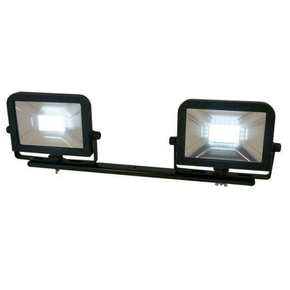 LED Work Lamp 230V Twin Head on Tripod