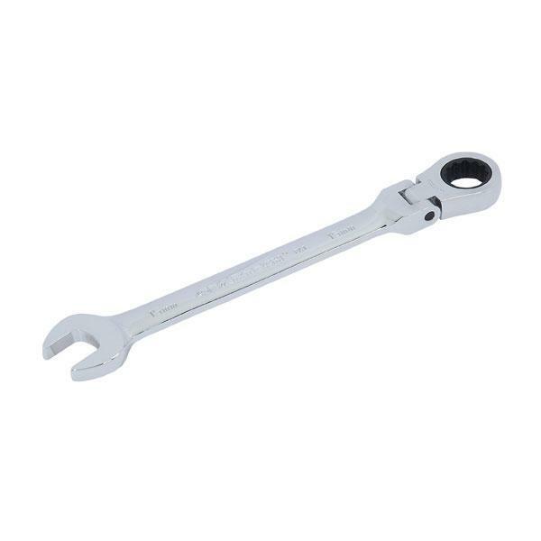 Spanner Flexi Head Ratchet 15 mm Geartech