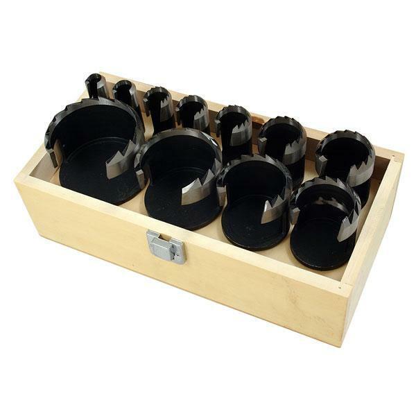 Wood Plug Cutting Set 11 Piece