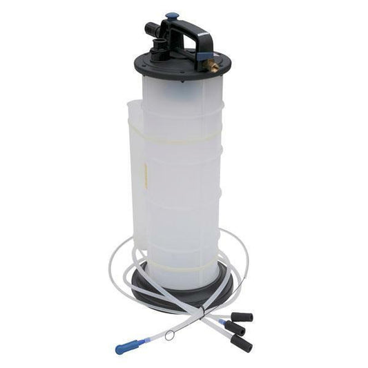 Fluid Extractor Pump, 9 Litre, Pneumatic, Air Engine, Brake, Gear Oil